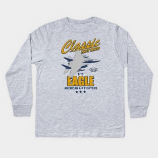 F-15 Eagle Kids Long Sleeve T-Shirt